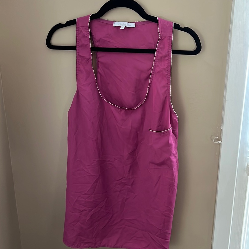 Charlotte Russe fuchsia tank size medium